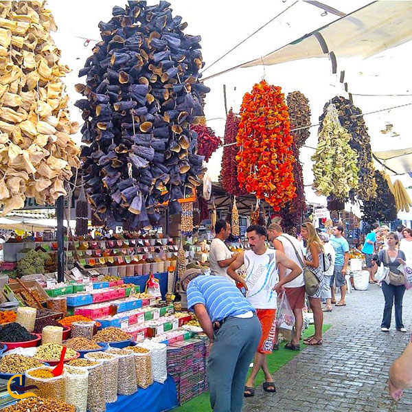 عکس عکس بازار تورگوتریس در بدروم