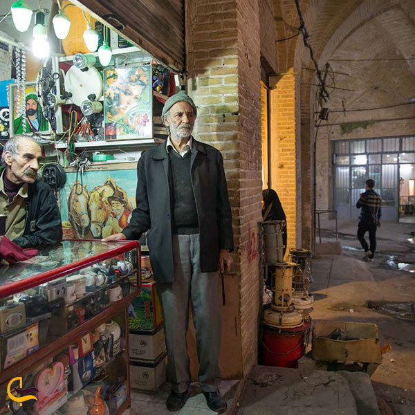 عکس بازار توپخانه در کرمانشاه