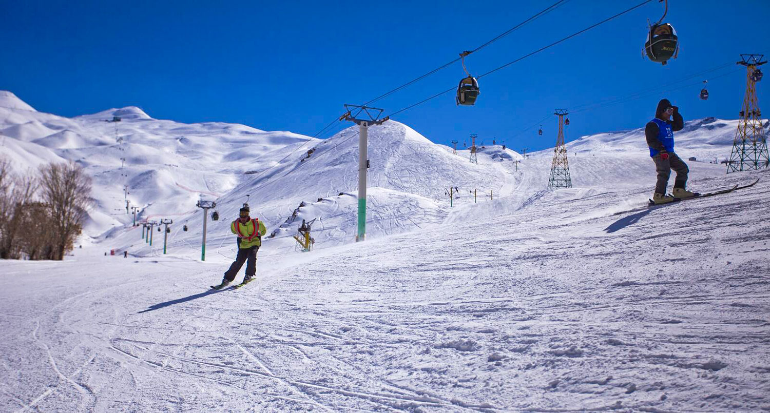 عکس پیست های اسکی ایران