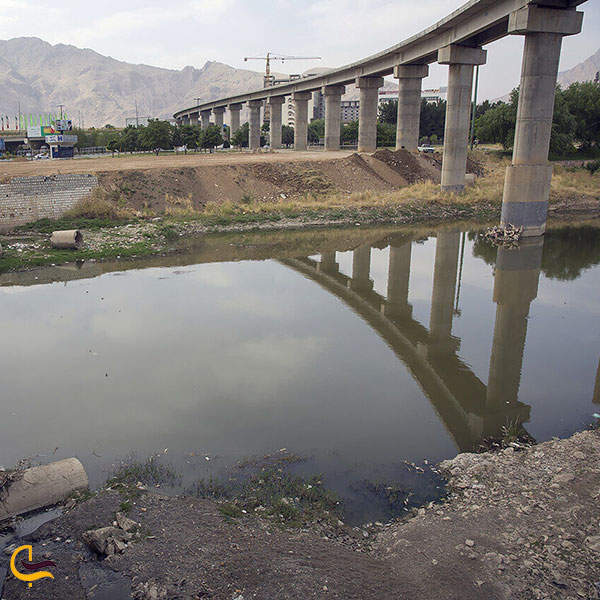 عکس رودخانه قره‌ سو کرمانشاه