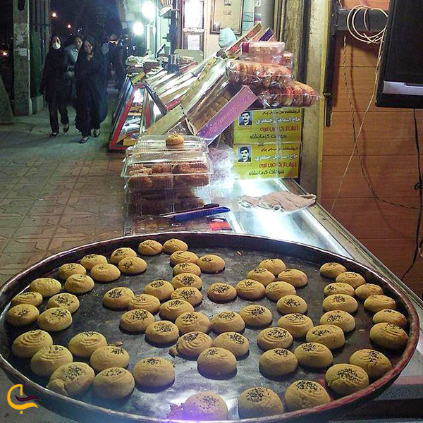 عکس بازار نان برنجی در کرمانشاه