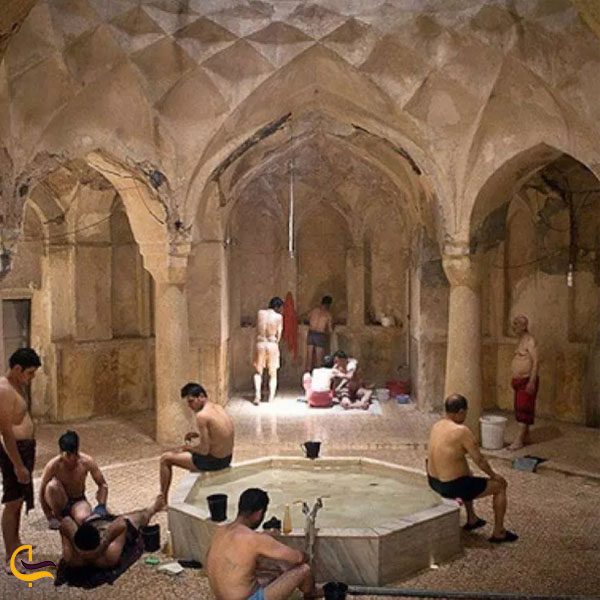 عکس حمام صفاچل در قزوین