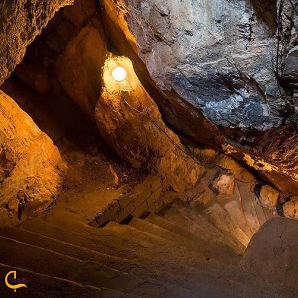 تصویری از غار سهولان مهاباد