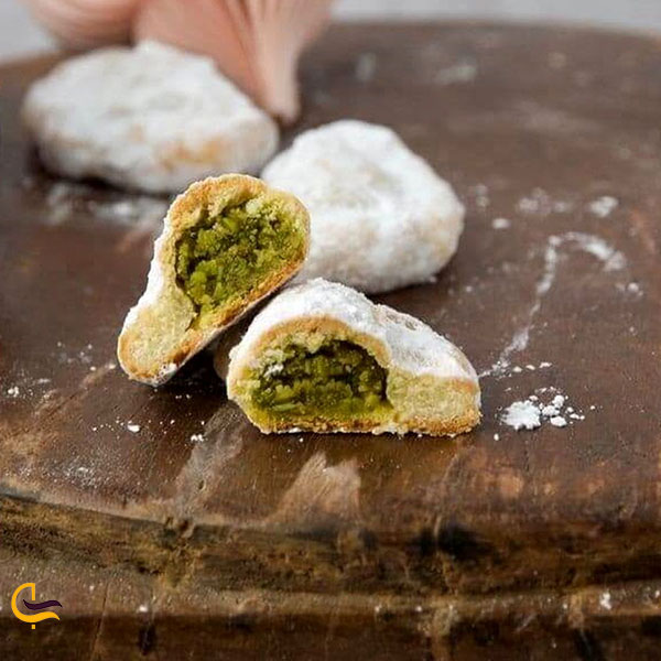 عکس شیرینی قطاب سوغات قزوین