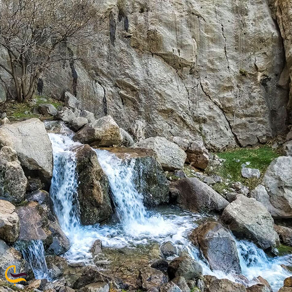 عکس آبشار تافه در کرمانشاه