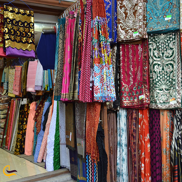 عکس بازار عمده فروشی پارچه دبی