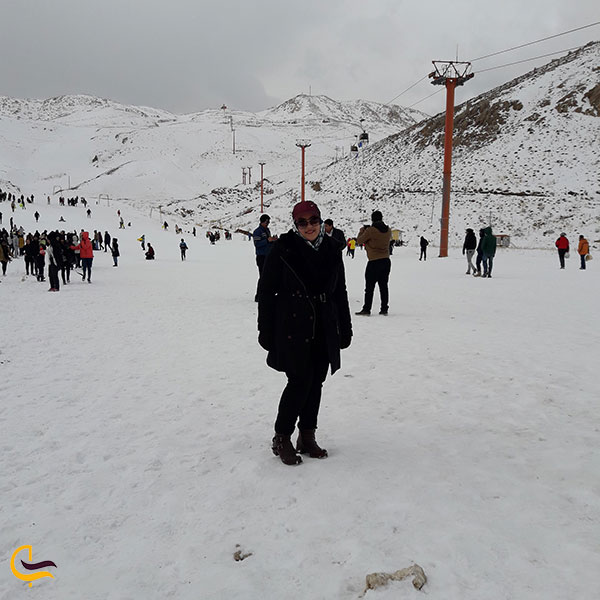 عکس بهترین زمان بازدید از پیست اسکی پولادکف سپیدان در شیراز