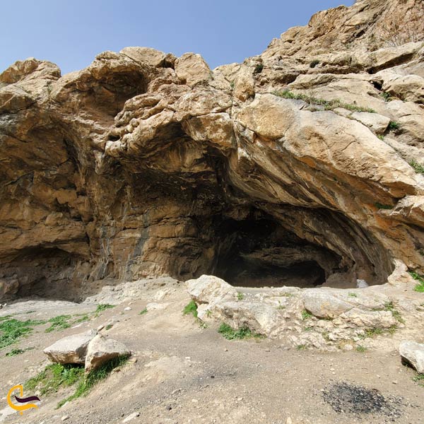 تصویری از غار دواشکفت کرمانشاه