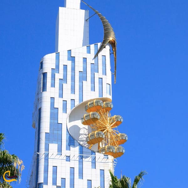تصویری از برج چرخ‌و‌فلک باتومی