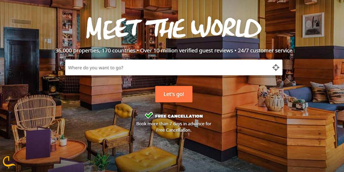 اپلیکیشن HostelWorld