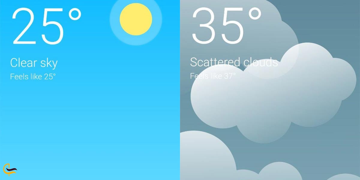 اپلیکیشن هواشناسی