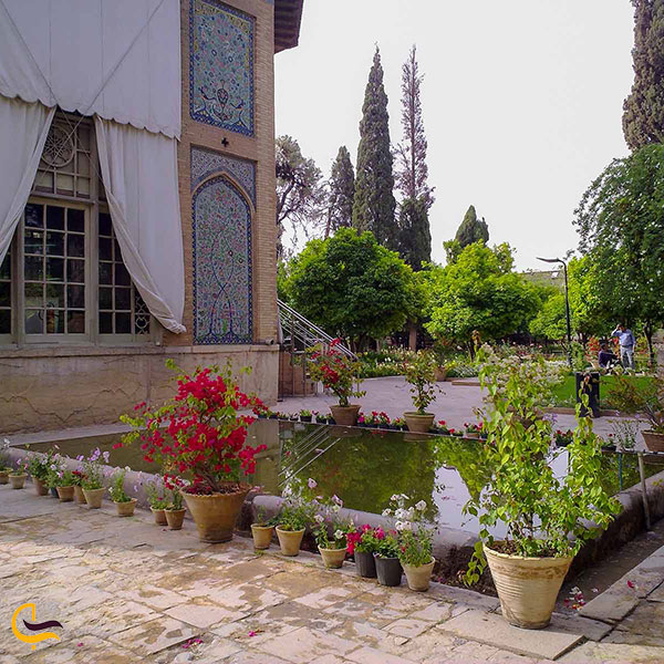 عکس باغ نظر و موزه پارس در شیراز