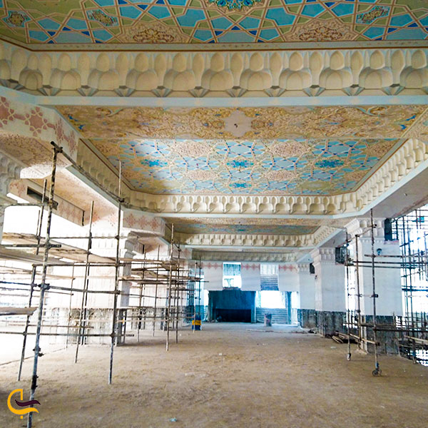 عکس مراحل ساخت مسجد مکی در زاهدان
