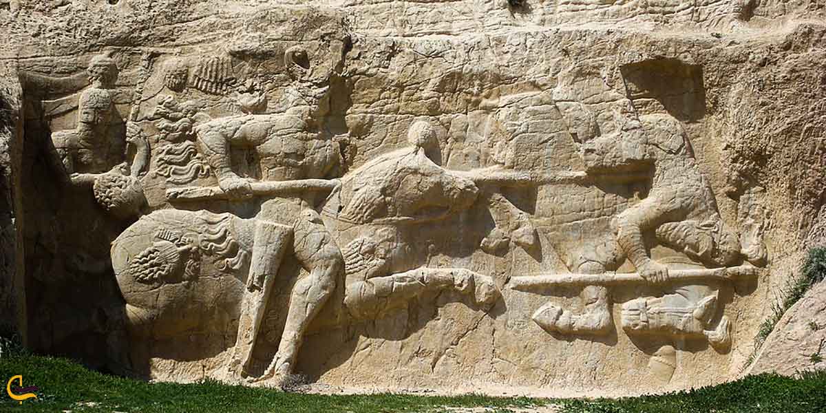 عکس نقش نبرد هرمز دوم