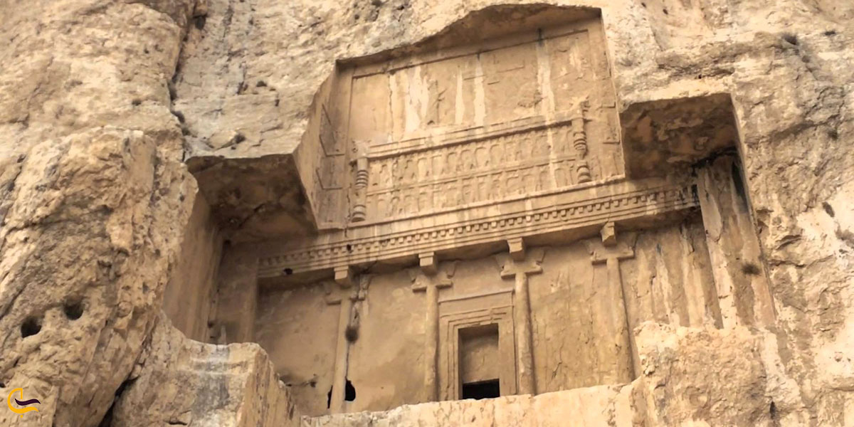 عکس آرامگاه داریوش بزرگ داريوش يكم در نقش رستم