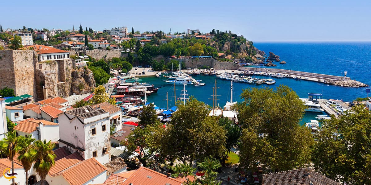 عکس اسکله قدیمی آنتالیا