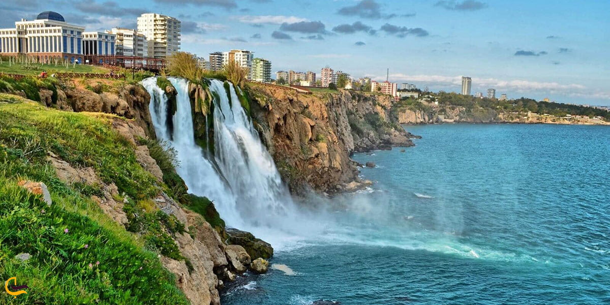 عکس آبشار زیبای دودن آنتالیا