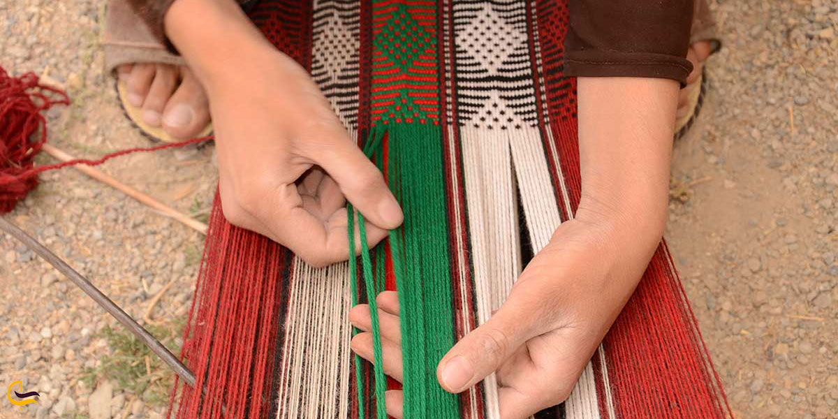 عکس جاجیم‌بافی 