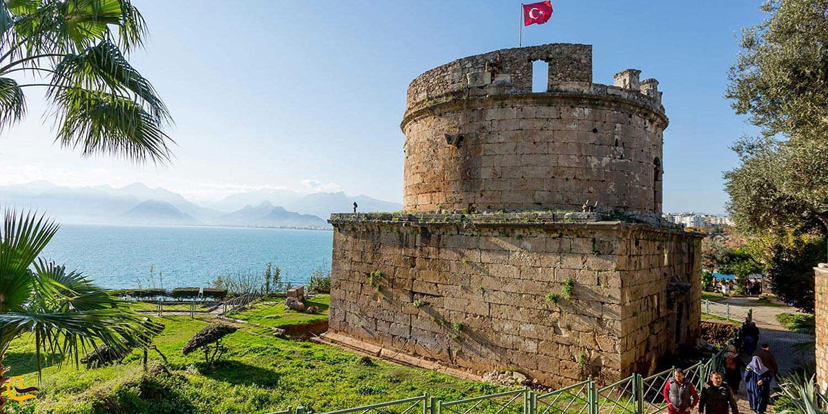 عکس قلعه رومی آنتالیا