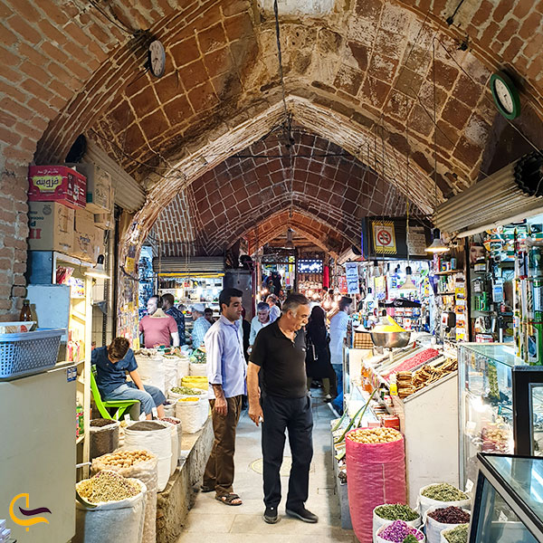 عکس بازار سنندج از بنا‌های تاریخی سنندج 