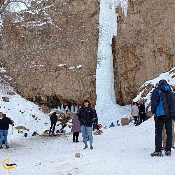 عکس بهترین زمان بازدید از آبشار اسکندر تبریز