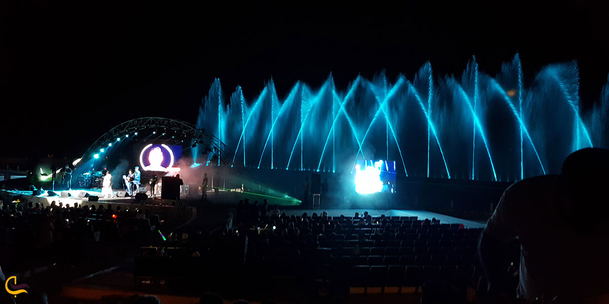 عکس محل برگزاری کنسرت‌های موسیقی مجموعه آوای خلیج فارس