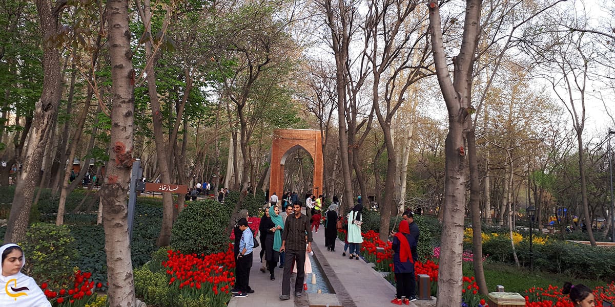 عکس بازدید باغ ایرانی تهران