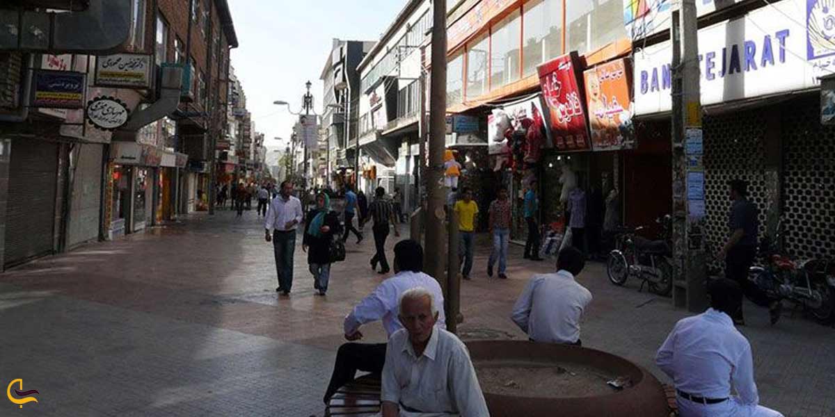 بازار خیابان آهندوست ارومیه