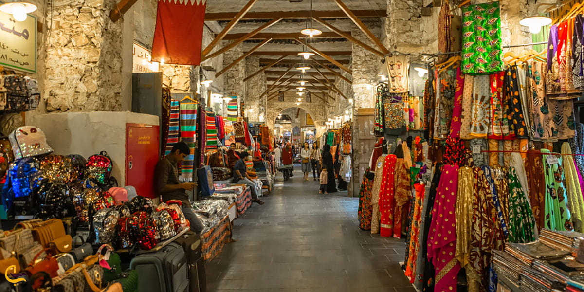 عکس مرکز خرید آل آسیری یکی از بازارهای قطر