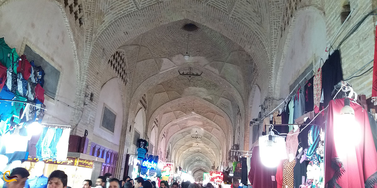 عکس معماری بازار بزرگ کرمان