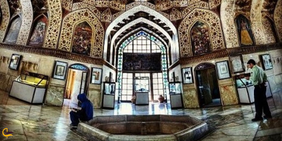 عکس معماری عمارت کلاه فرنگی شیراز