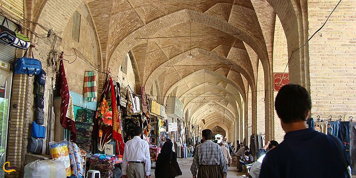 عکس معماری بازار بزرگ کرمان