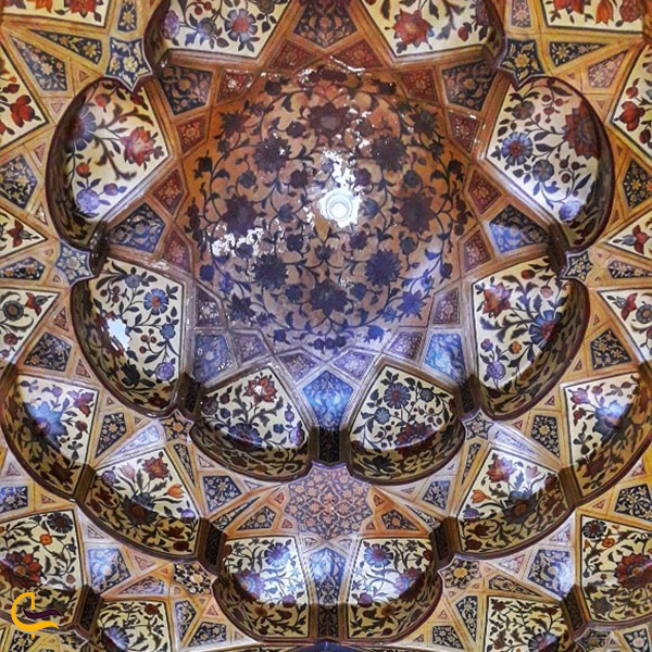 عکس معماری عمارت کلاه فرنگی شیراز