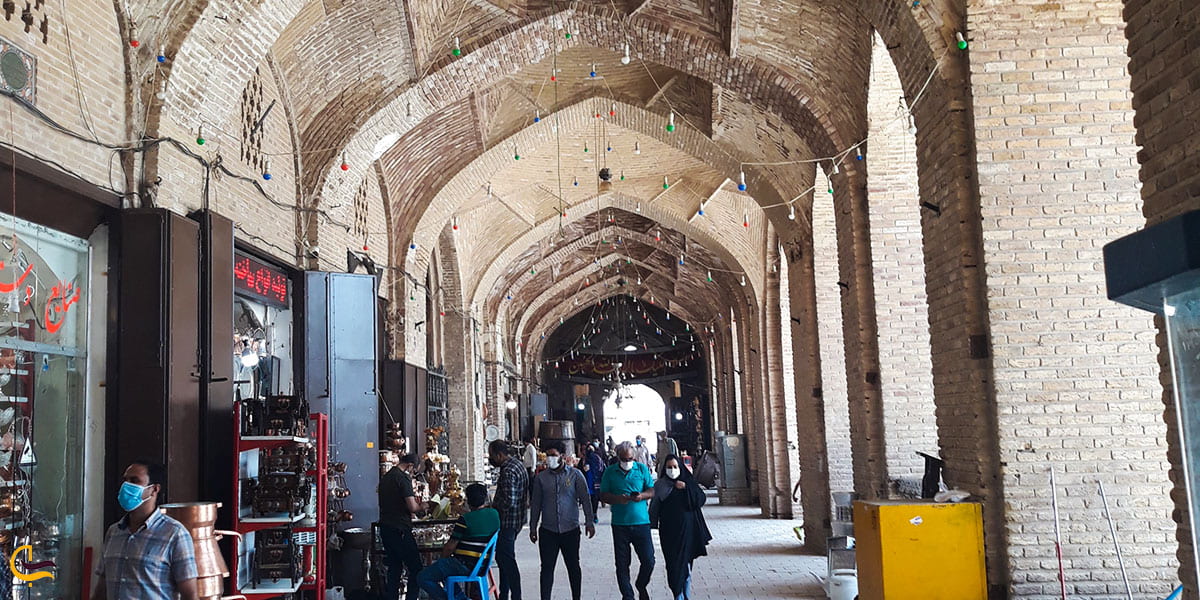 عکس بازار ارگ از جاهای دیدنی بازار کرمان