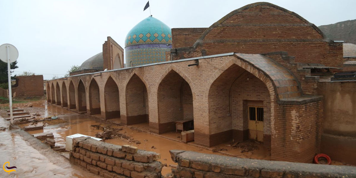 عکس مسجد کبود گنبد از جاهای دیدنی کلات نادری 