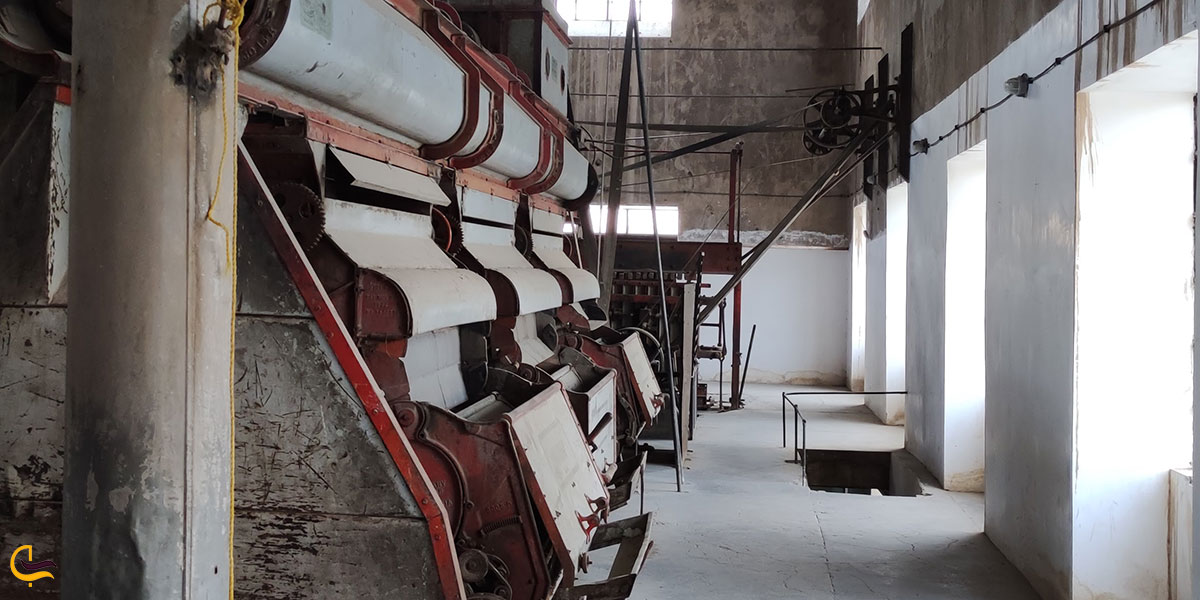 عکس موزه علم و صنعت گرمسار در کارخانه پنبه