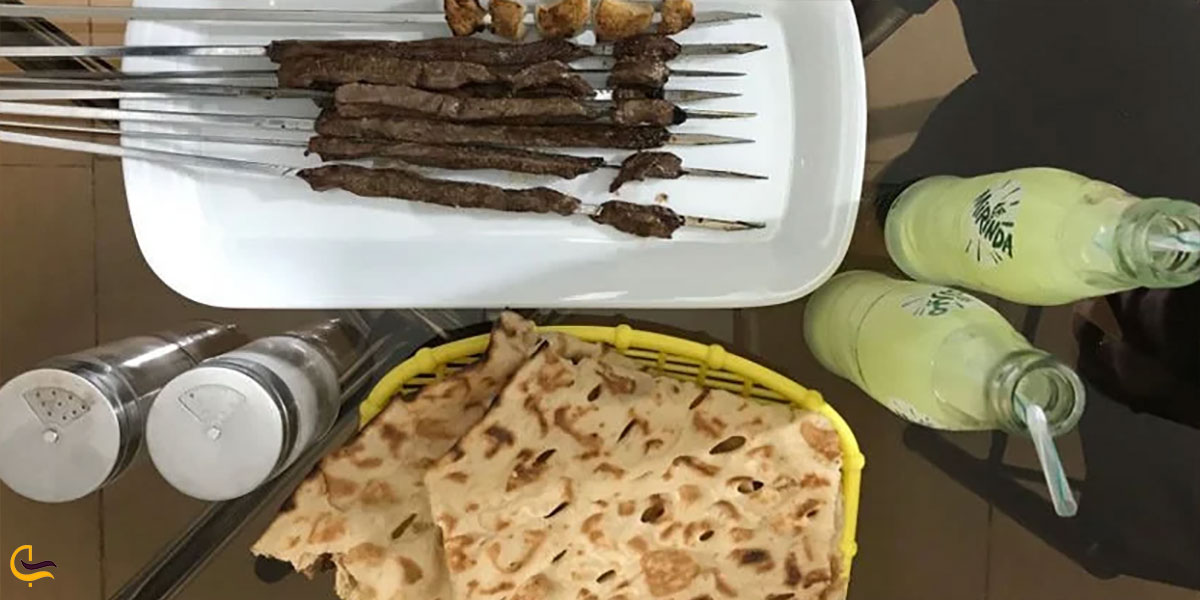 عکس جگرکی بابا گلشن از رستوران های سمنان