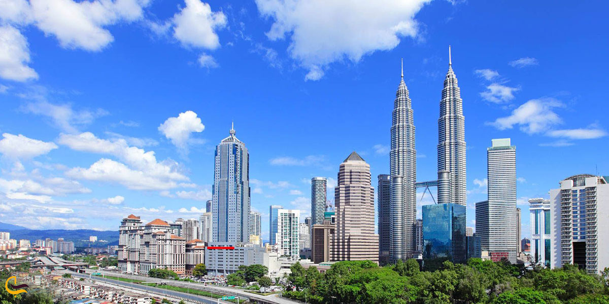 عکس شهر کوالالامپور از مهم‌ترین شهرهای توریستی مالزی
