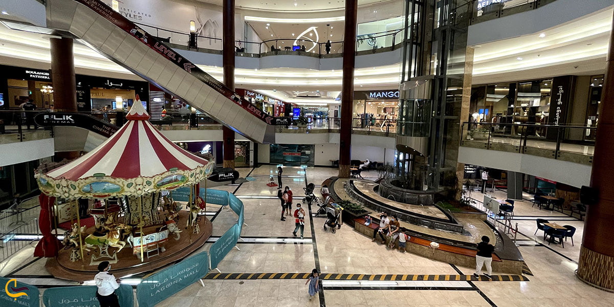 عکس لاگونا مال یکی از مراکز خرید قطر