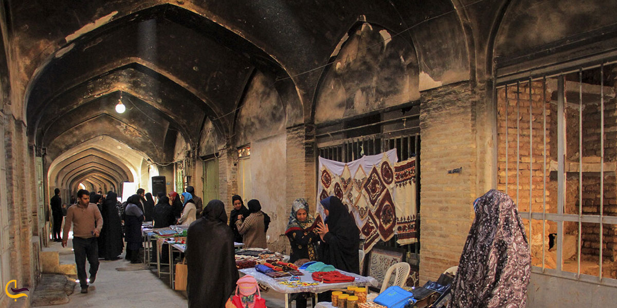 عکس بازار قلعه محمود از جاهای دیدنی بازار کرمان