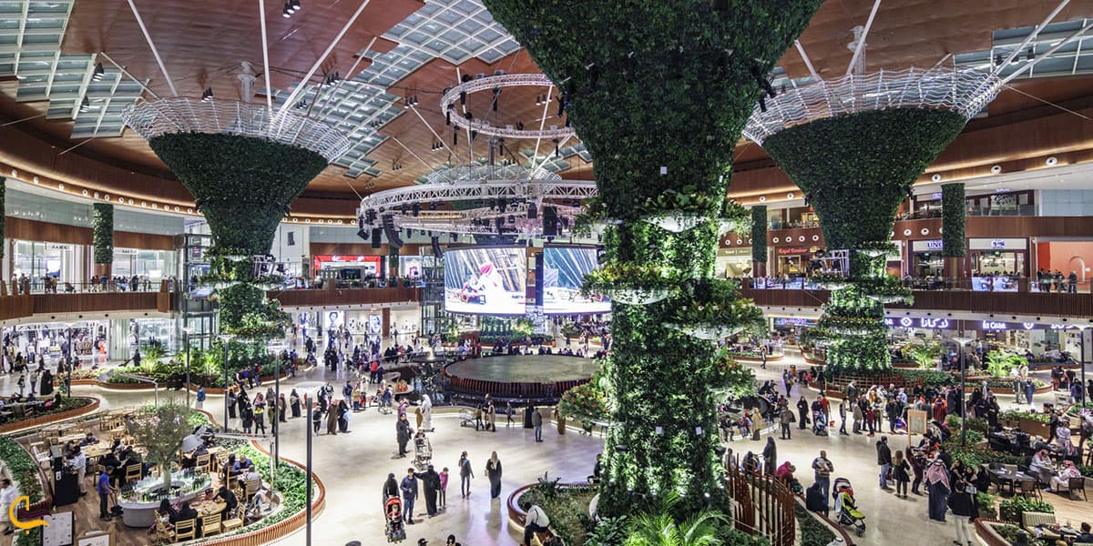 عکس مال آو قطر یکی از مراکز خرید قطر