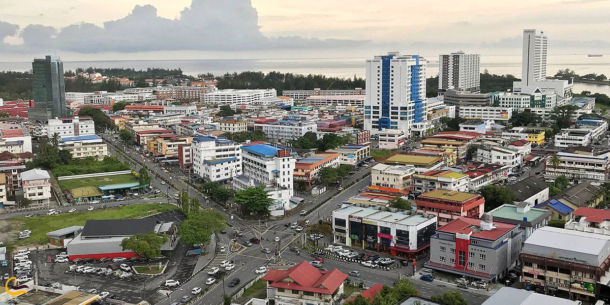 عکس شهر میری مالزی یکی از شهرهای دیدنی مالزی
