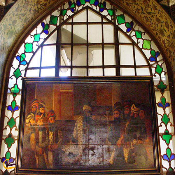 عکس تابلوهای نقاشی موزه پارس شیراز درعمارت کلاه فرنگی شیراز