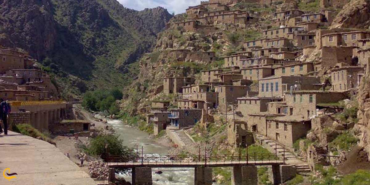 روستای پالنگان در کردستان
