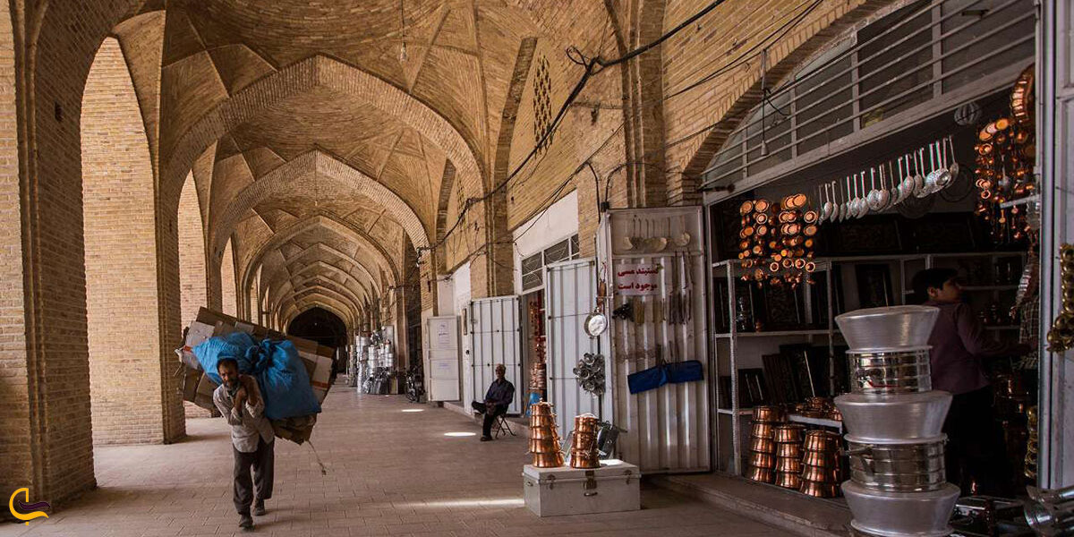 عکس راسته های بازار  بزرگ کرمان