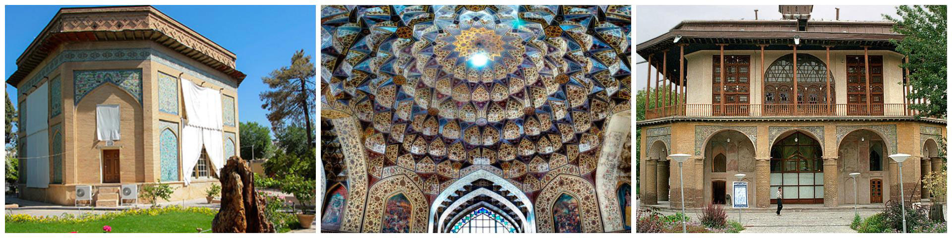 عکس عمارت کلاه فرنگی شیراز