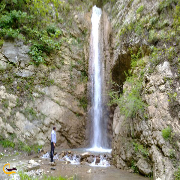 عکس آبشار توسکستان در منطقه گردشگری توسکستان
