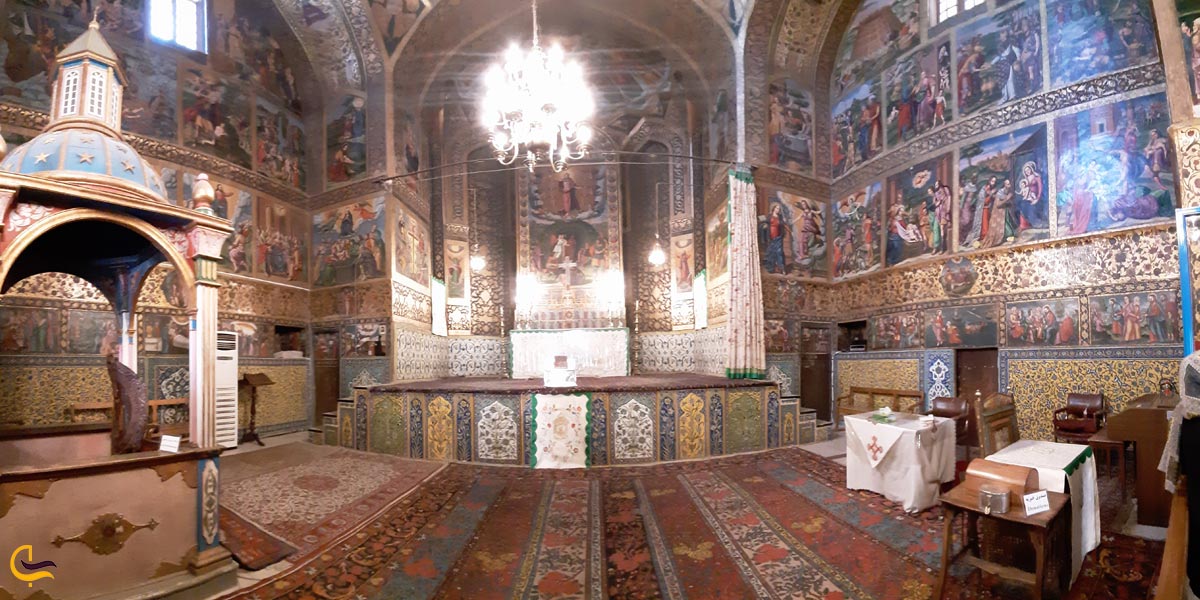 کوچه کلیسای وانک اصفهان