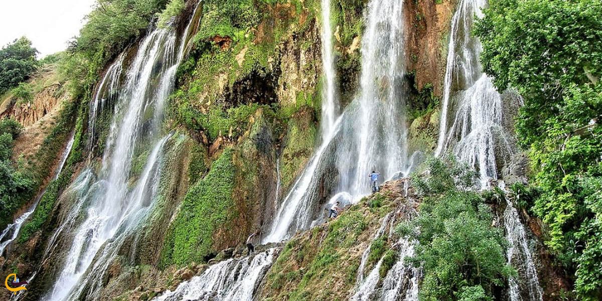 عکس آبشارهای ازنا