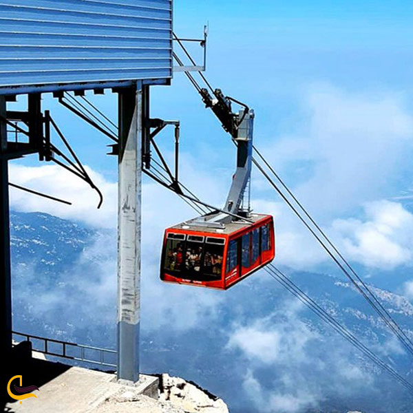 عکس ایستگاه قله تله کابین آنتالیا
